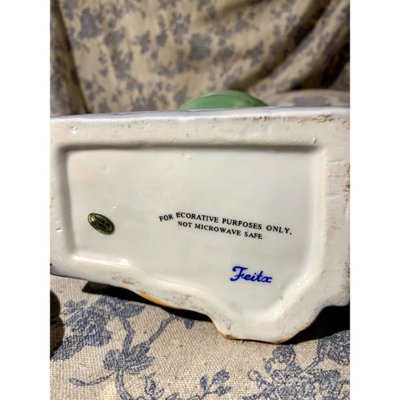 VTG Feitx Humpty Dumpty Ceramic Decorative Teapot - Picture 10 of 10